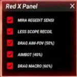 Redx Panel FF APK