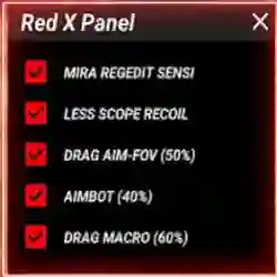 Redx Panel FF APK