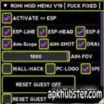 Roni Mod Menu